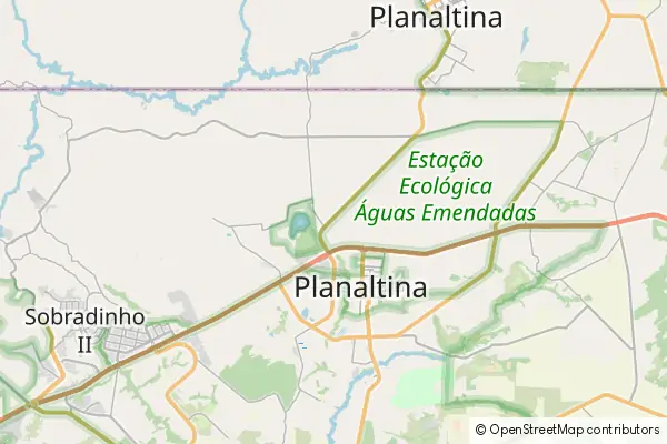 Mapa Planaltina