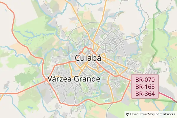 Mapa Cuiabá