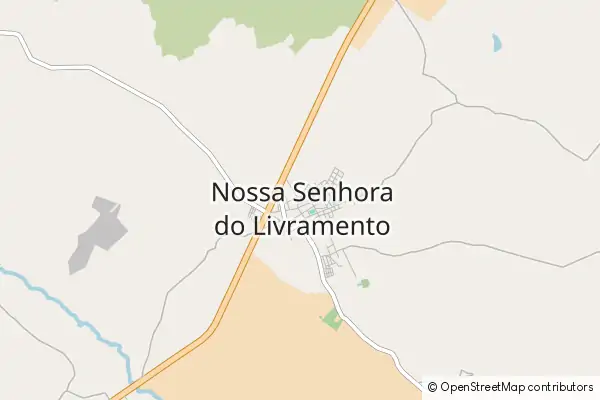 Mapa Nossa Senhora do Livramento