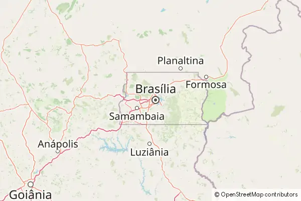 Mapa Brasília