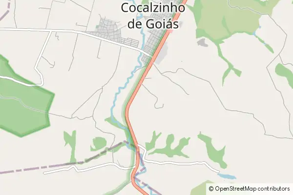 Mapa Cocalzinho de Goiás