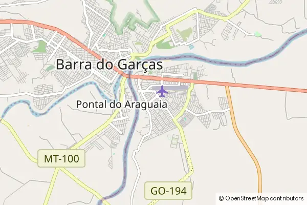 Mapa Aragarças