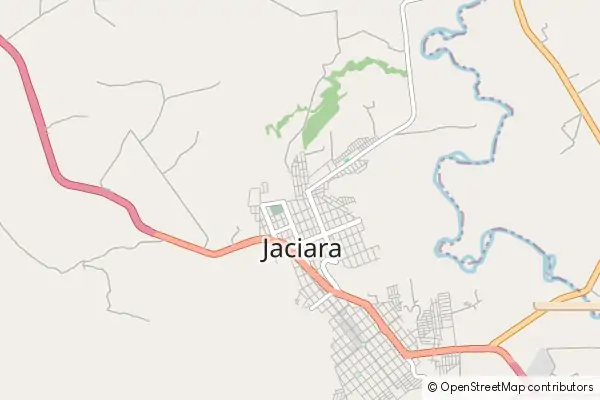 Mapa Jaciara