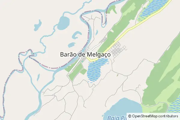 Mapa Barão de Melgaço