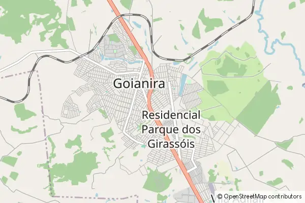 Mapa Goianira