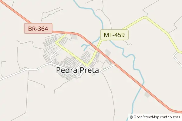 Mapa Pedra Preta