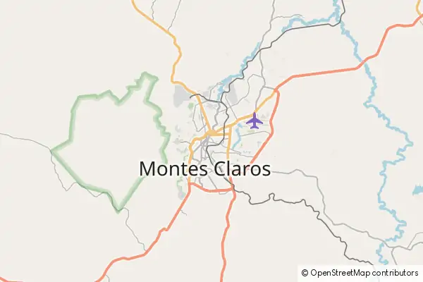 Mapa Montes Claros