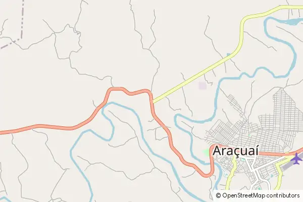 Mapa Araçuaí