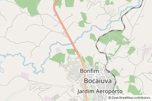 Mapa Bocaiúva