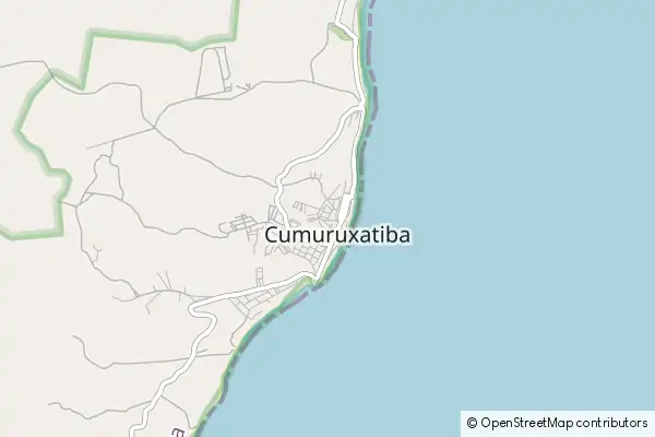 Mapa Cumuruxatiba