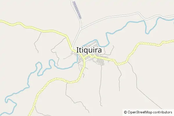 Mapa Itiquira