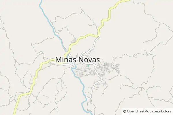 Mapa Minas Novas