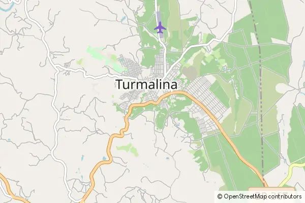 Mapa Turmalina