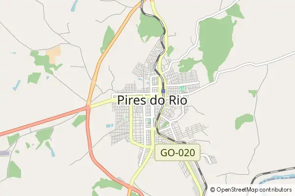 Mapa Pires do Rio