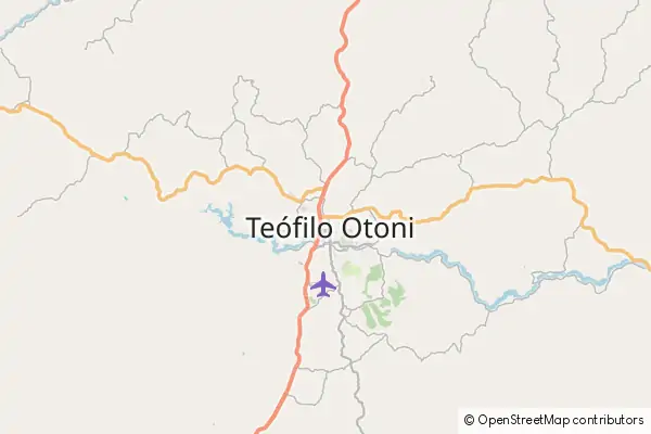 Mapa Teófilo Otoni