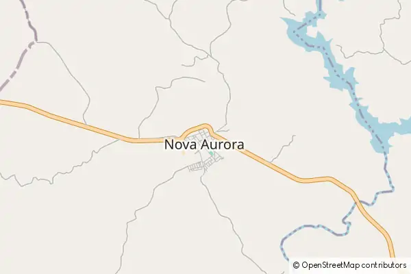 Mapa Nova Aurora