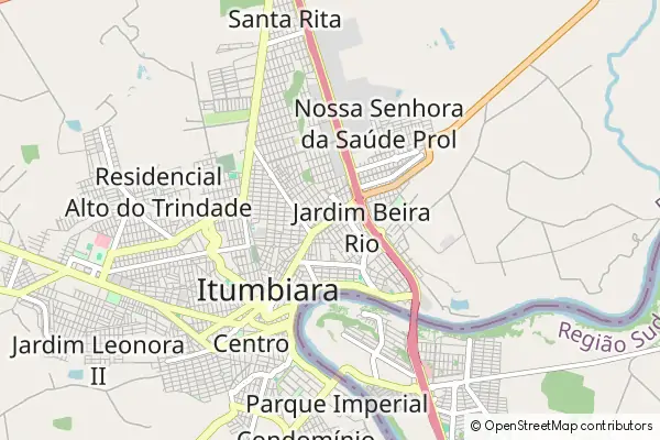 Mapa Itumbiara