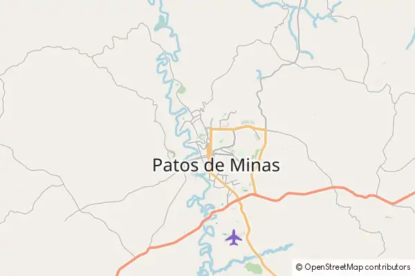 Mapa Patos de Minas