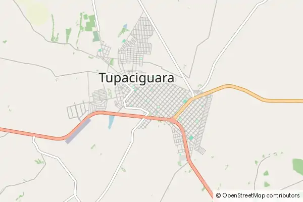 Mapa Tupaciguara