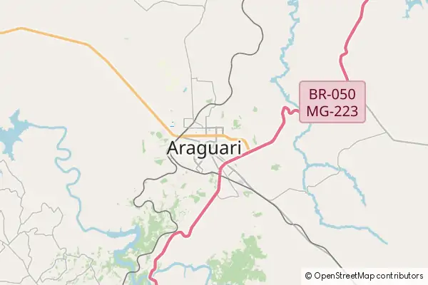 Mapa Araguari