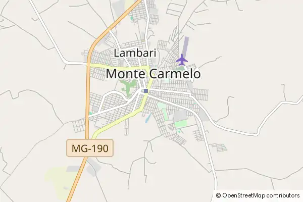 Mapa Monte Carmelo