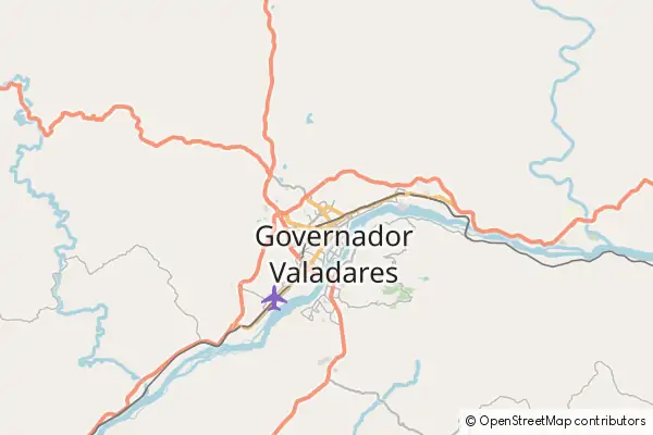 Mapa Governador Valadares