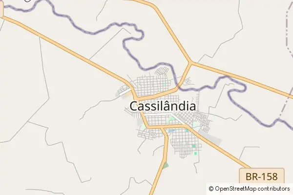 Mapa Cassilândia