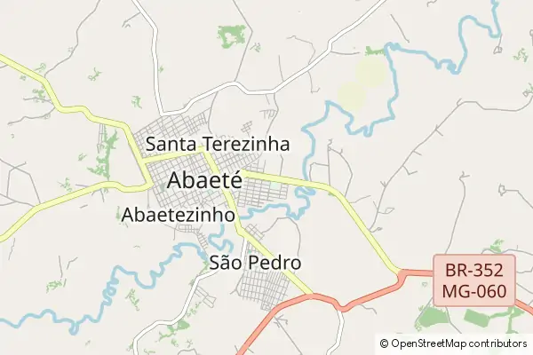 Mapa Abaeté