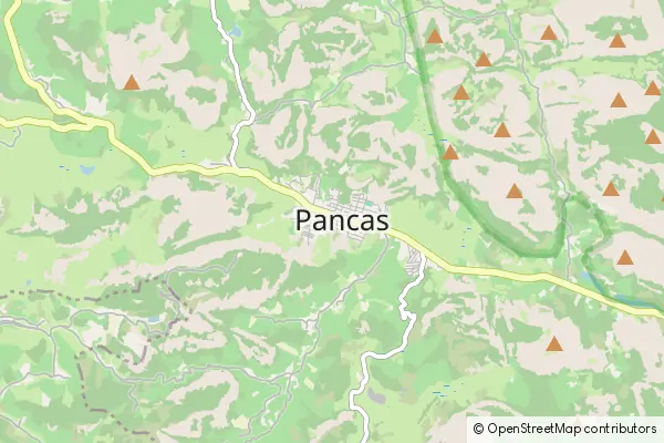 Mapa Pancas