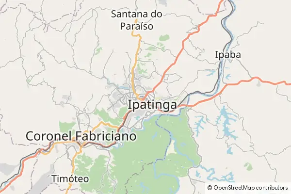 Mapa Ipatinga