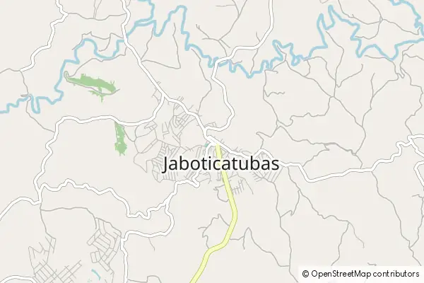 Mapa Jaboticatubas