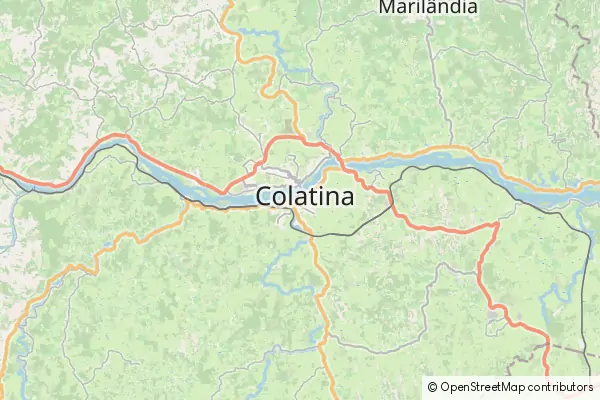 Mapa Colatina