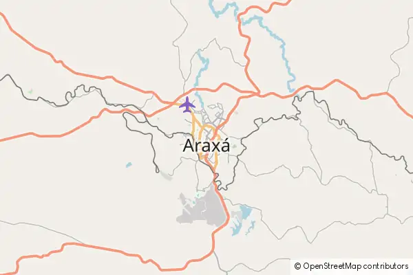 Mapa Araxá