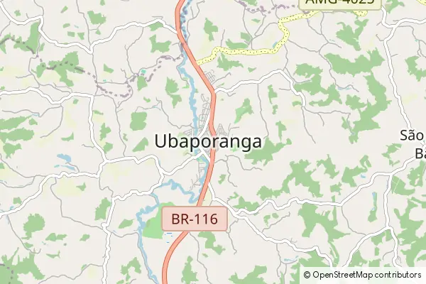 Mapa Ubaporanga