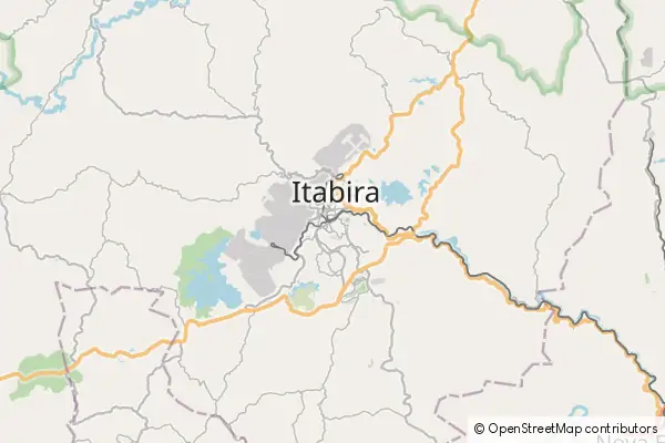 Mapa Itabira