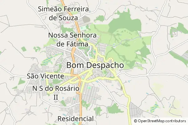 Mapa Bom Despacho