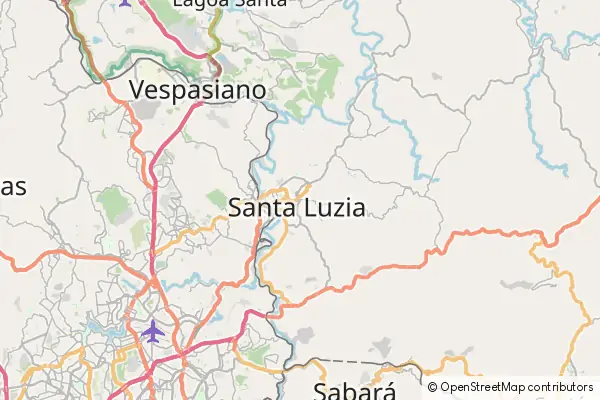 Mapa Santa Luzia