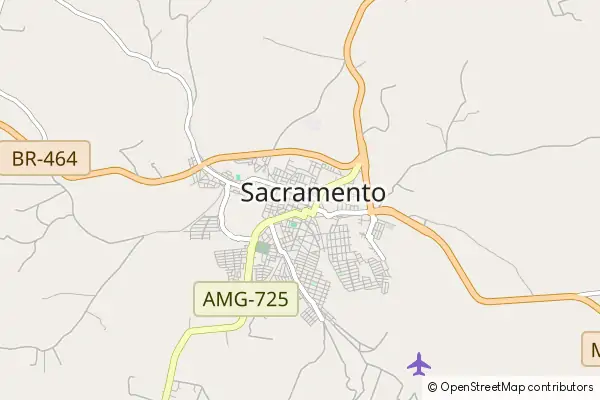 Mapa Sacramento