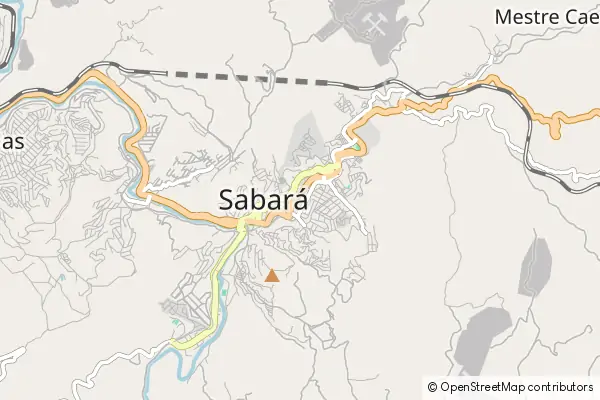 Mapa Sabará