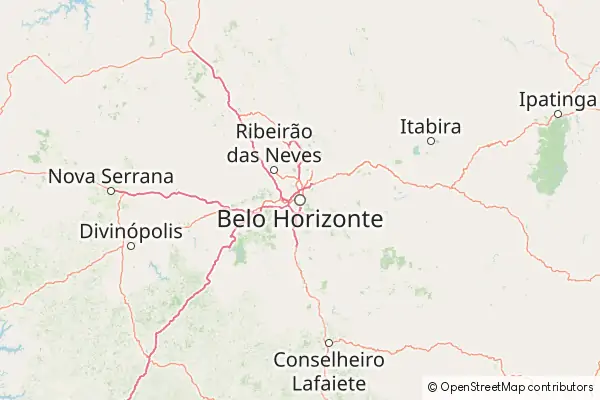 Mapa Belo Horizonte