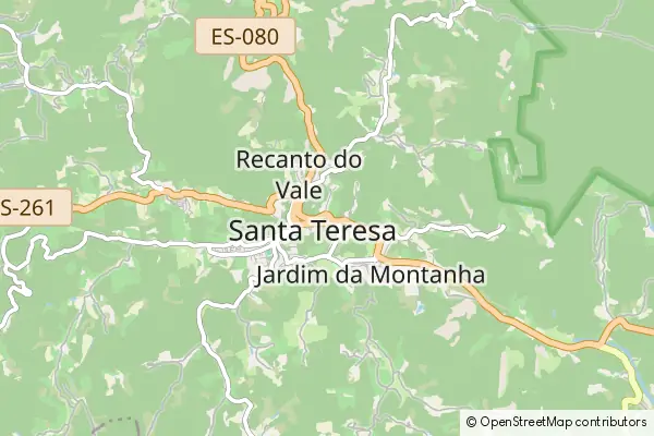 Mapa Santa Teresa