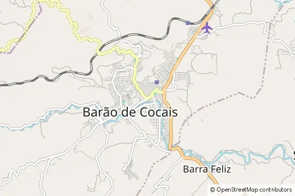 Mapa Barão de Cocais