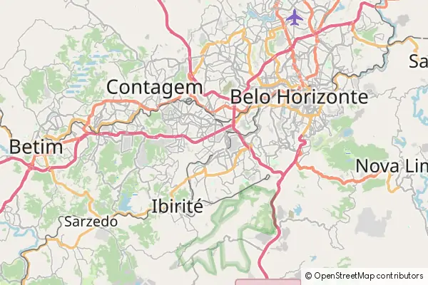 Mapa Contagem