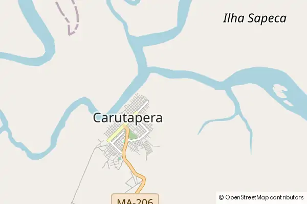 Mapa Carutapera