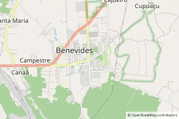 Mapa Benevides