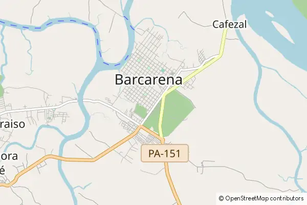 Mapa Barcarena