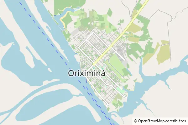 Mapa Oriximiná