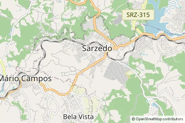 Mapa Sarzedo