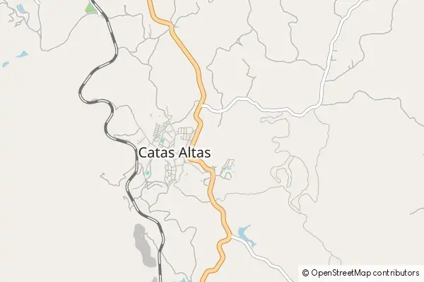 Mapa Catas Altas