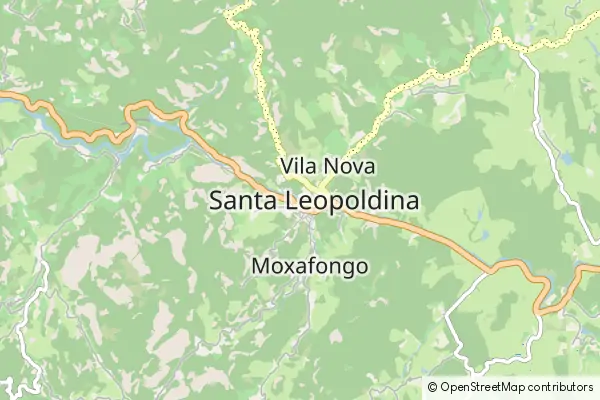 Mapa Santa Leopoldina